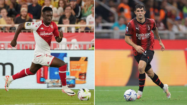 Norbert Scanella/Panoramic/IMAGO (Balogun); Jonathan Moscrop/Sportimage/IMAGO (Pulisic)
